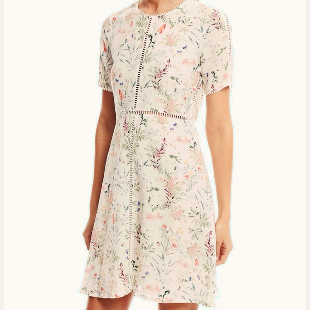 NWOT tags Kooples floral dress xsmall